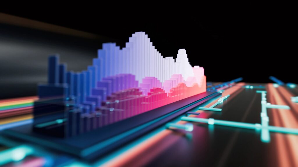 Abstract Finance Technology Concept